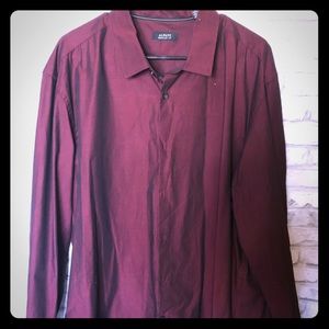 Men’s long sleeve button down